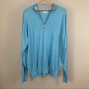 Peter Millar Crown Soft Quarter Zip Sweater